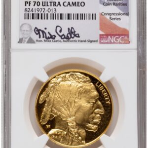 2007-W Modern Bullion Coins (2007-W Proof Gold Buffalo 1 oz Mike Castle)