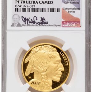 2009-W Modern Bullion Coins (2009-W Proof Gold Buffalo 1 oz Mike Castle)