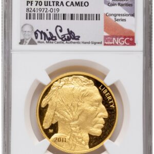2011-W Modern Bullion Coins (2011-W Proof Gold Buffalo 1 oz Mike Castle)