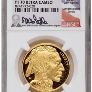 2012-W Modern Bullion Coins (2012-W Proof Gold Buffalo 1 oz Mike Castle)