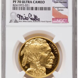 2013-W Modern Bullion Coins (2013-W Proof Gold Buffalo 1 oz Mike Castle)