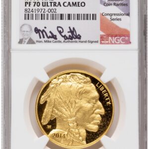 2014-W Modern Bullion Coins (2014-W Proof Gold Buffalo 1 oz Mike Castle)