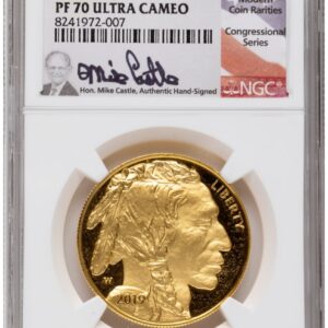 2019-W Modern Bullion Coins (2019-W Proof Gold Buffalo 1 oz Mike Castle)