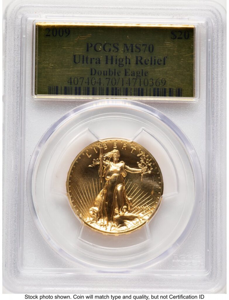 2009 Modern Bullion Coins (2009 G$20 Ultra High Relief Gold Foil)