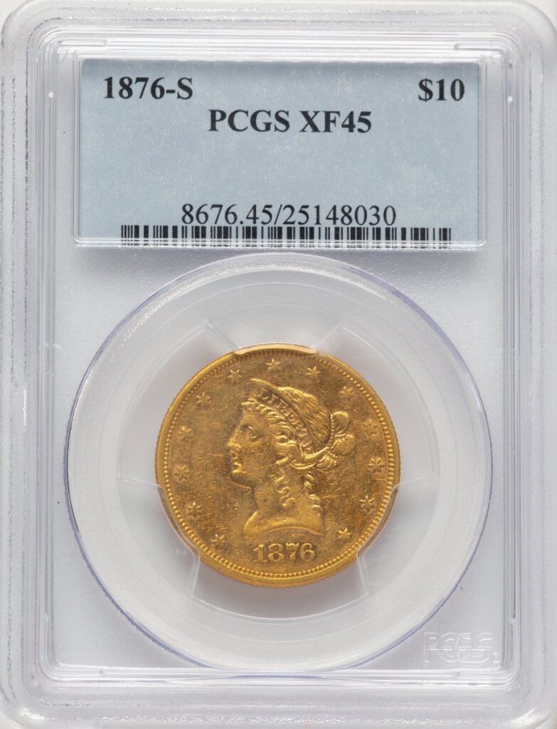 1876-S Liberty Eagles (1876-S $10)