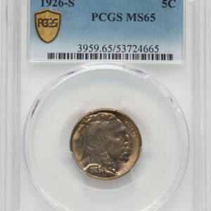 1926-S Buffalo Nickels (1926-S 5C PCGS Secure)