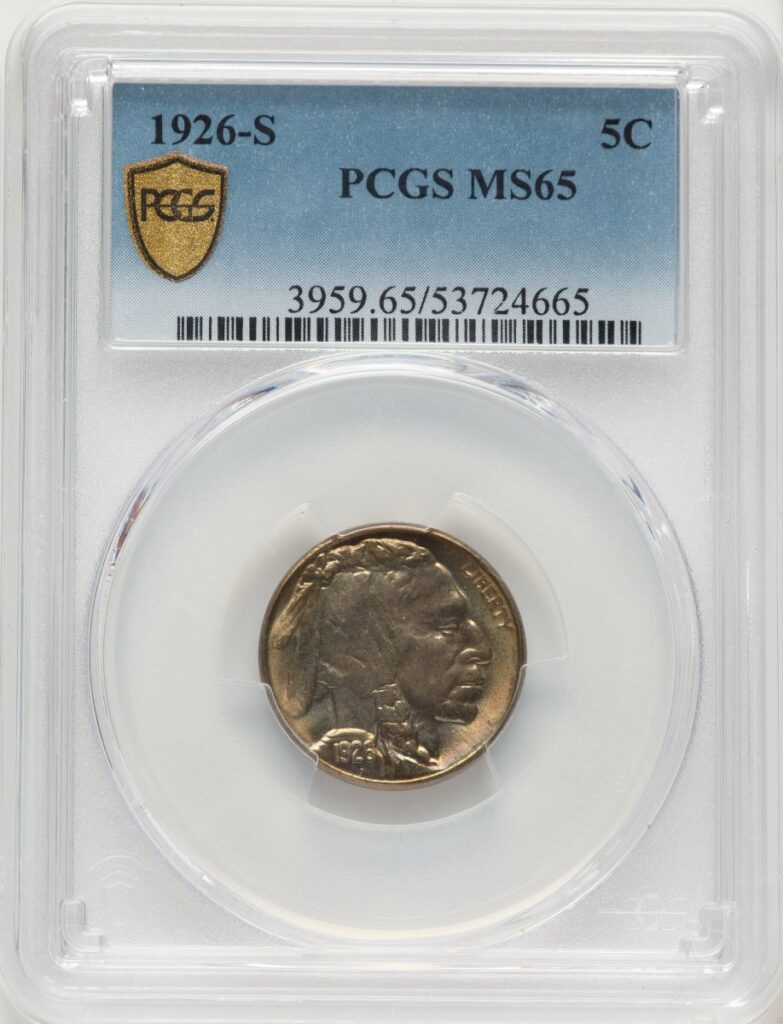 1926-S Buffalo Nickels (1926-S 5C PCGS Secure)
