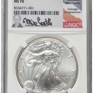 2017 Modern Bullion Coins (2017 Silver Eagle Mike Castle)