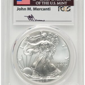 2017 Modern Bullion Coins (2017 Silver Eagle FDI John Mercanti)