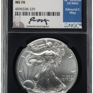 2017 Modern Bullion Coins (2017 Silver Eagle Ed Moy Blk Core)