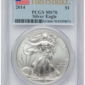 2014 Modern Bullion Coins (2014 Silver Eagle FS Flag)
