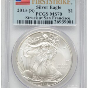2013-(S) Modern Bullion Coins (2013-(S) Silver Eagle FS Flag)