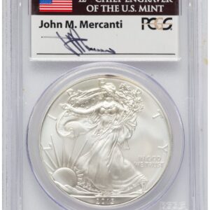 2013 Modern Bullion Coins (2013 Silver Eagle FS John Mercanti)
