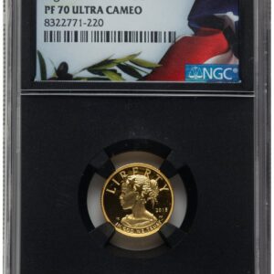 2018-W Modern Bullion Coins (2018-W G$10 American Liberty High Relief, DC Bunting Flag Blk Core)
