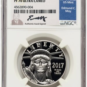 2017-W Modern Bullion Coins (2017-W Proof Platinum Eagle 1 oz Ed Moy)