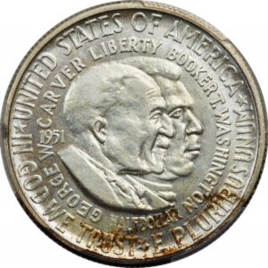 1951-D Commemorative Silver (1951-D 50C Washington-Carver, MS PCGS Secure)