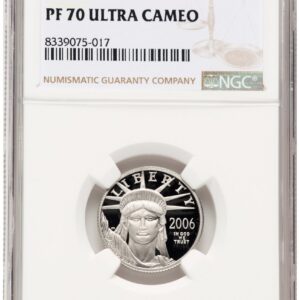2006-W Modern Bullion Coins (2006-W Proof Platinum Eagle 1/4 oz Brown Label)