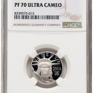 2004-W Modern Bullion Coins (2004-W Proof Platinum Eagle 1/4 oz Brown Label)
