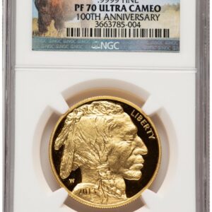 2013-W Modern Bullion Coins (2013-W Proof Gold Buffalo 1 oz Bison Label)