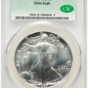 1987 Modern Bullion Coins (1987 Silver Eagle Non Designation)