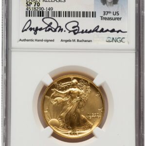 2016-W Modern Bullion Coins (2016-W 50C Walking Liberty 100th Anniversary Gold Centennial ER Angela Buchanan)