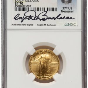 2016-W Modern Bullion Coins (2016-W 25C Standing Liberty 100th Anniversary Gold Centennial ER Angela Buchanan)