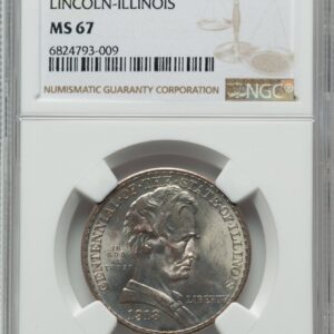 1918 Commemorative Silver (1918 50C Lincoln, MS NGC Secure)
