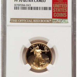 1995-W Modern Bullion Coins (1995-W Proof Gold Eagle 1/4 oz Red Book)