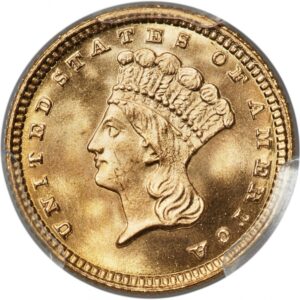 1882 Gold Dollars (1882 G$1 PCGS Secure)