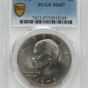 1973-D Eisenhower Dollars (1973-D $1 PCGS Secure)