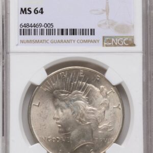 1926-D Peace Dollars (1926-D S$1)