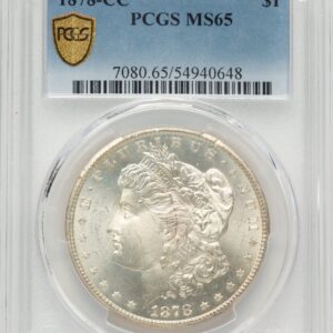 1878-CC Morgan Dollars (1878-CC S$1 PCGS Secure)