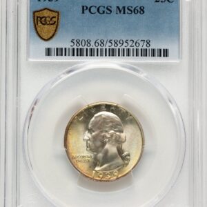1939 Washington Quarters (1939 25C PCGS Secure)