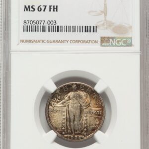 1924 Standing Liberty Quarters (1924 25C, FH)