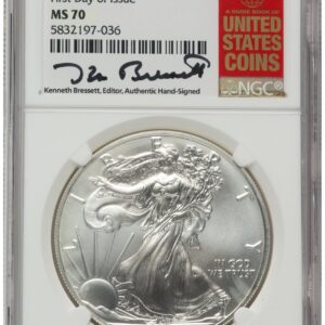 2020 Modern Bullion Coins (2020 Silver Eagle FDI Kenneth Bressett Red Book)
