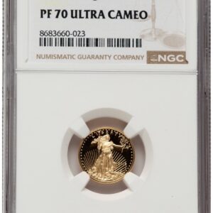 2018-W Modern Bullion Coins (2018-W Proof Gold Eagle 1/10 oz Brown Label)