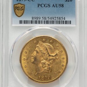 1879-CC Liberty Double Eagles (1879-CC $20 PCGS Secure)