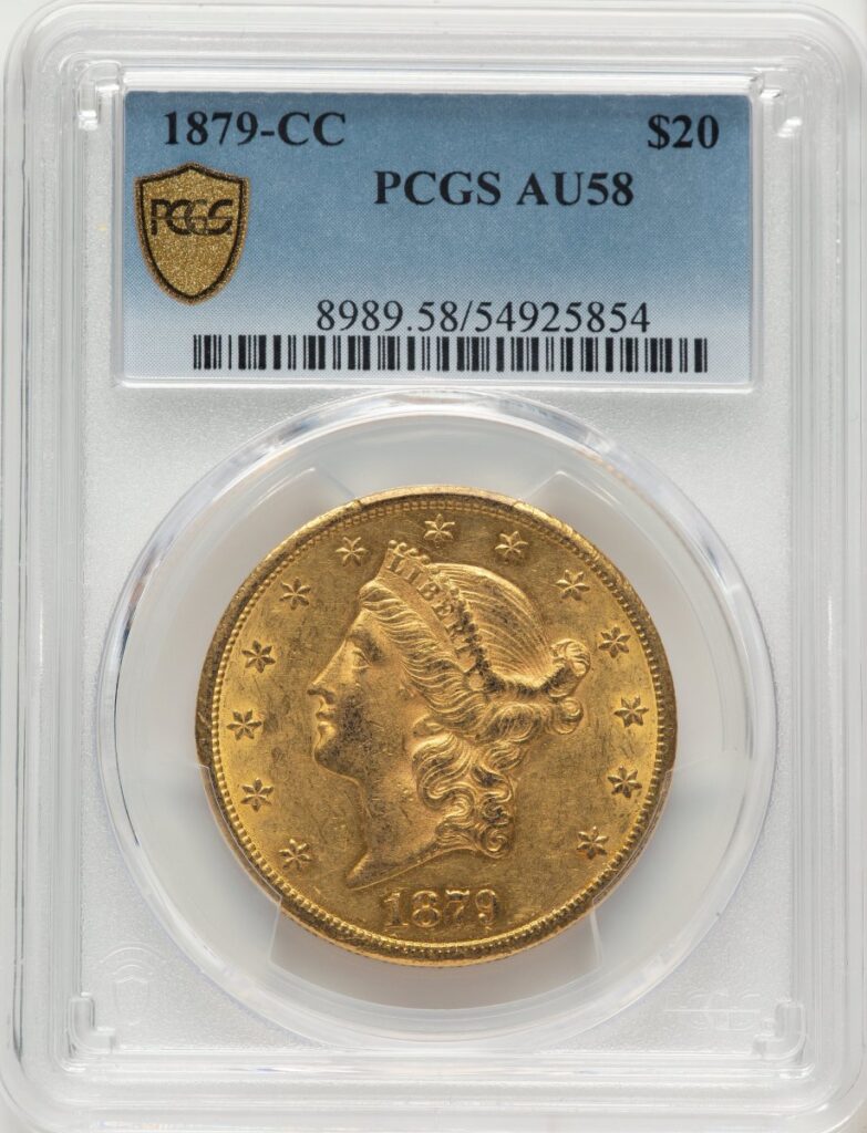 1879-CC Liberty Double Eagles (1879-CC $20 PCGS Secure)