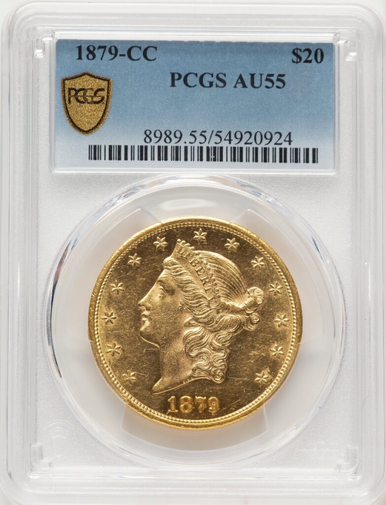 1879-CC Liberty Double Eagles (1879-CC $20 PCGS Secure)