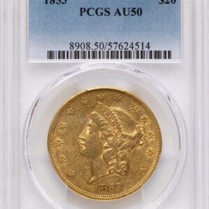 1853 Liberty Double Eagles (1853 $20)