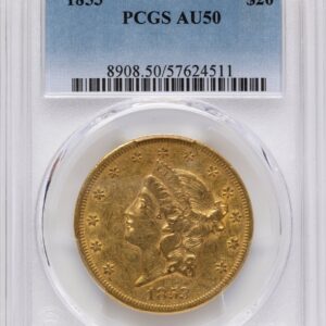 1853 Liberty Double Eagles (1853 $20)