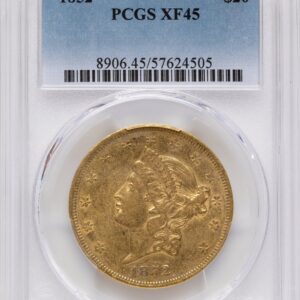 1852 Liberty Double Eagles (1852 $20)