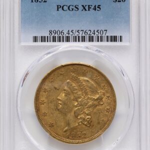 1852 Liberty Double Eagles (1852 $20)