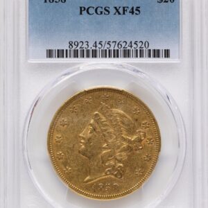 1858 Liberty Double Eagles (1858 $20)