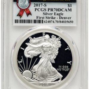 2017-S Modern Bullion Coins (2017-S Proof Silver Eagle Congratulations Set 1 oz FS Congratulations Set Label Denver)