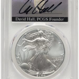 2024(-P) Modern Bullion Coins (2024-(P) Silver Eagle (Privy Mark) FDI David Hall)