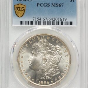 1884-O Morgan Dollars (1884-O S$1 PCGS Secure)
