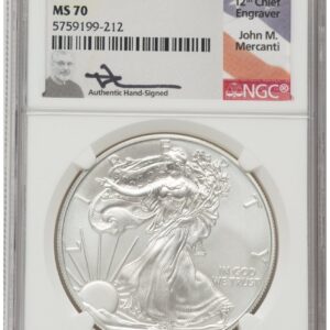 2012-(S) Modern Bullion Coins (2012-(S) Silver Eagle John Mercanti)