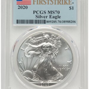 2020 Modern Bullion Coins (2020 Silver Eagle FS Flag)