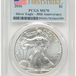 2016 Modern Bullion Coins (2016 Silver Eagle FS Flag)